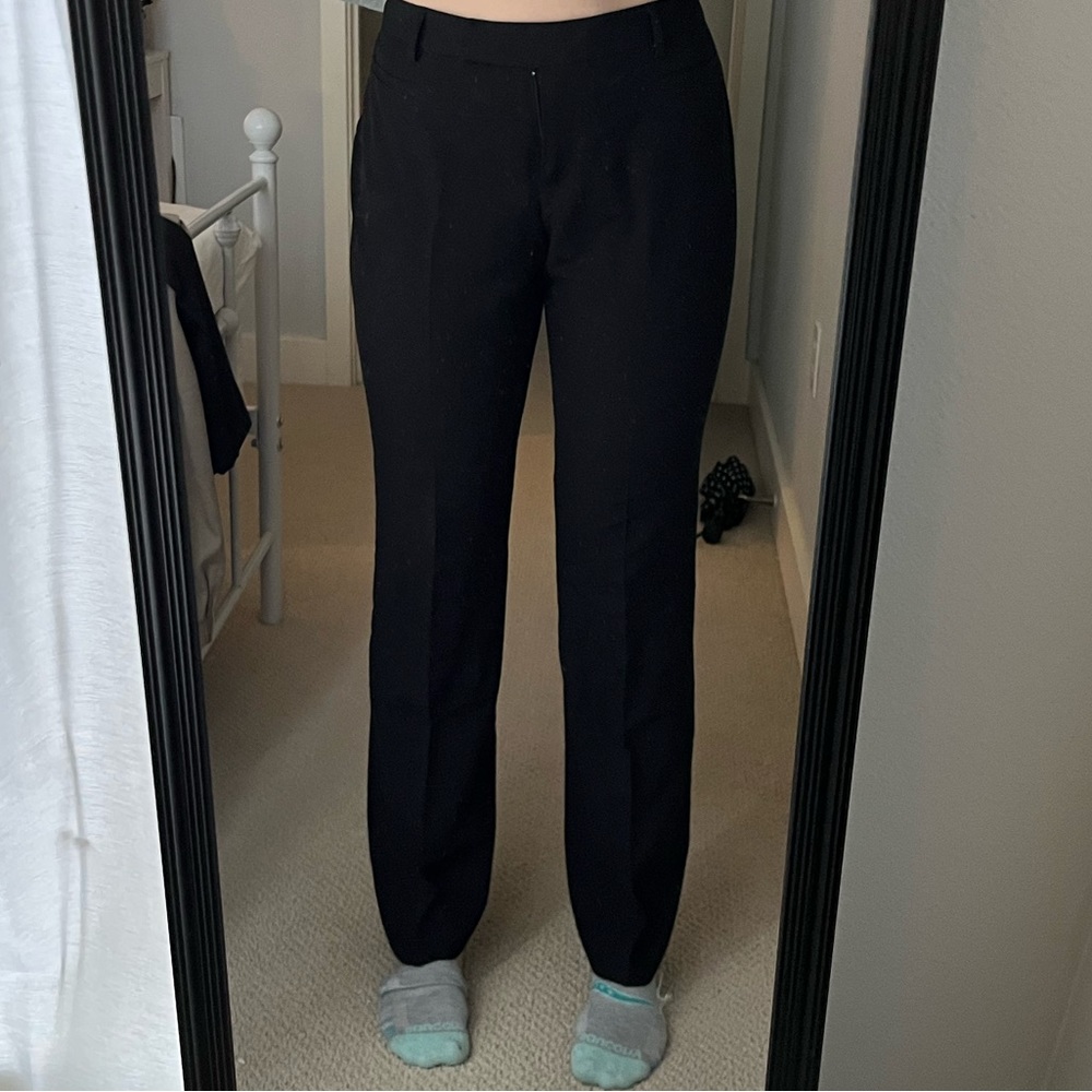 Black Trouser Wide Leg
